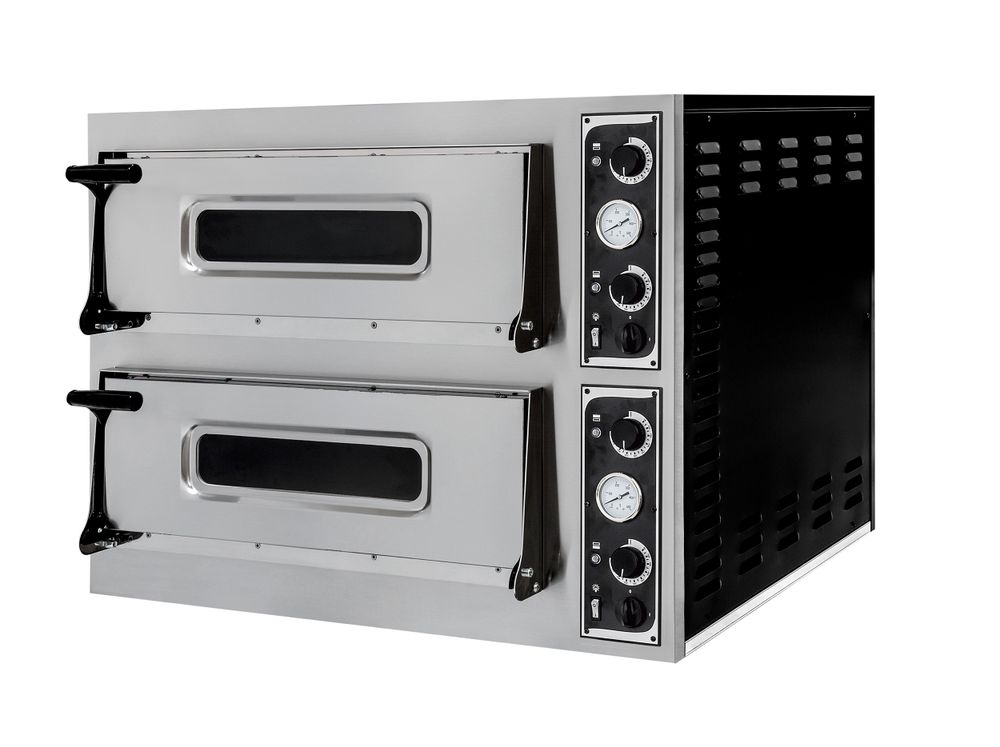Forno Pizza BASIC 44, HENDI, 2 camere, 400V/9400W, 975x930x(H)742mm