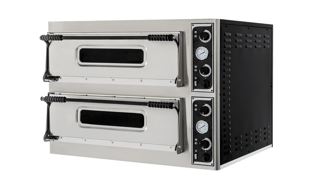 Forno per pizza BASIC XXL 66, HENDI, 2 camere, 400V/18000W, 1365x968x(H)745mm