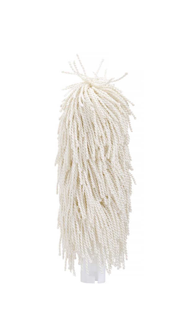 Spazzole per lucidatrice per bicchieri in vetro – 2 pezzi, HENDI, Medio, Bianco, 205x55mm