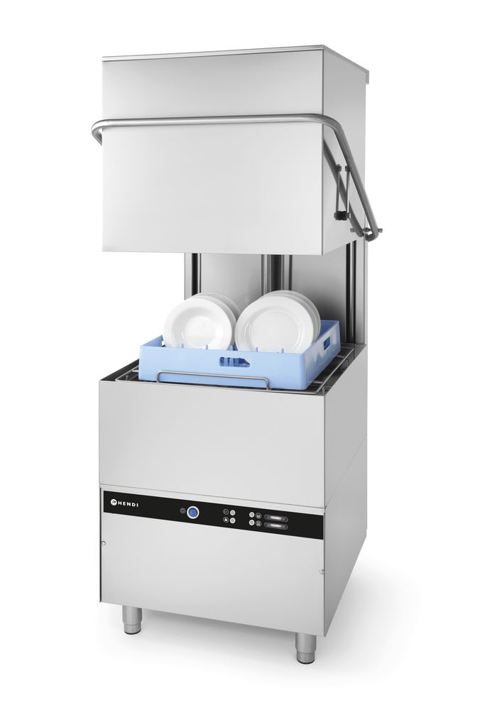 Lavastoviglie a capote 50x50 - controllo elettromeccanico, HENDI, Con pompa detergente, 400V/8600W, 745x903x(H)1406mm