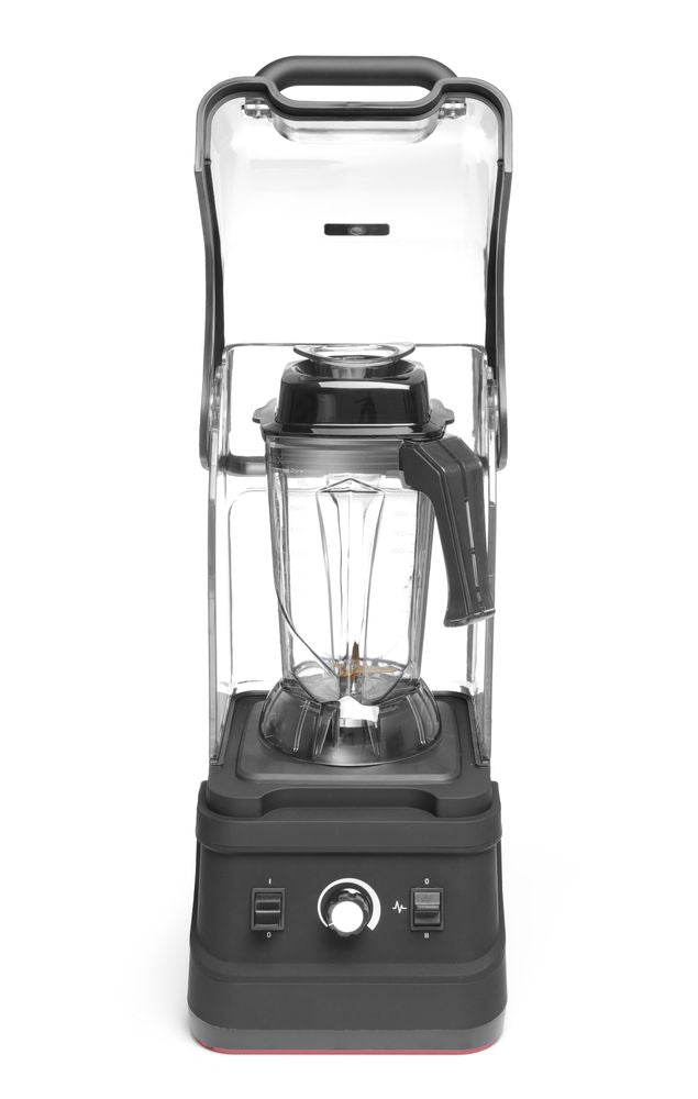 Blender con copertura antirumore e caraffa BPA-free, HENDI, 230V/1680W, 250x300x(H)540mm