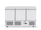Banco refrigerato a tre porte Kitchen Line, Arktic, 230V/220W, 1375x700x(H)890mm
