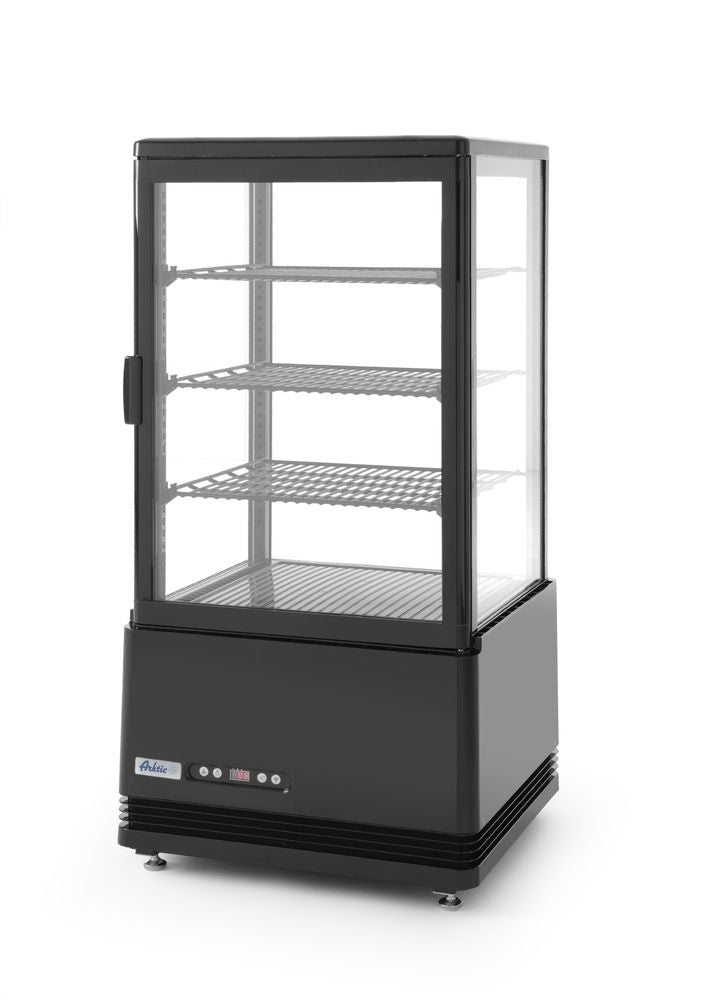 Vetrina da esposizione, 68 litri, Arktic, Nero, 230V/170W, 444x397x(H)875mm