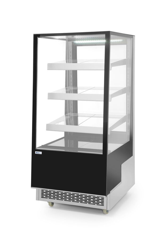 Vetrina refrigerata con 3 ripiani inclinati, Arktic, 300L, 230V/480W, 650x833x(H)1460mm