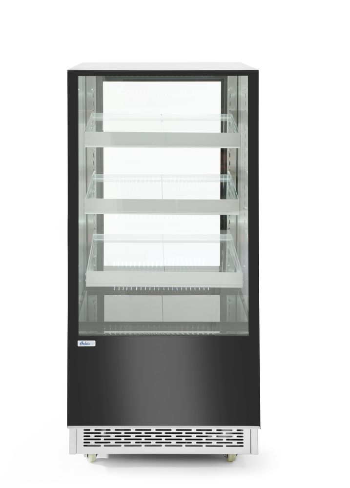 Vetrina refrigerata con 3 ripiani inclinati, Arktic, 300L, 230V/480W, 650x833x(H)1460mm