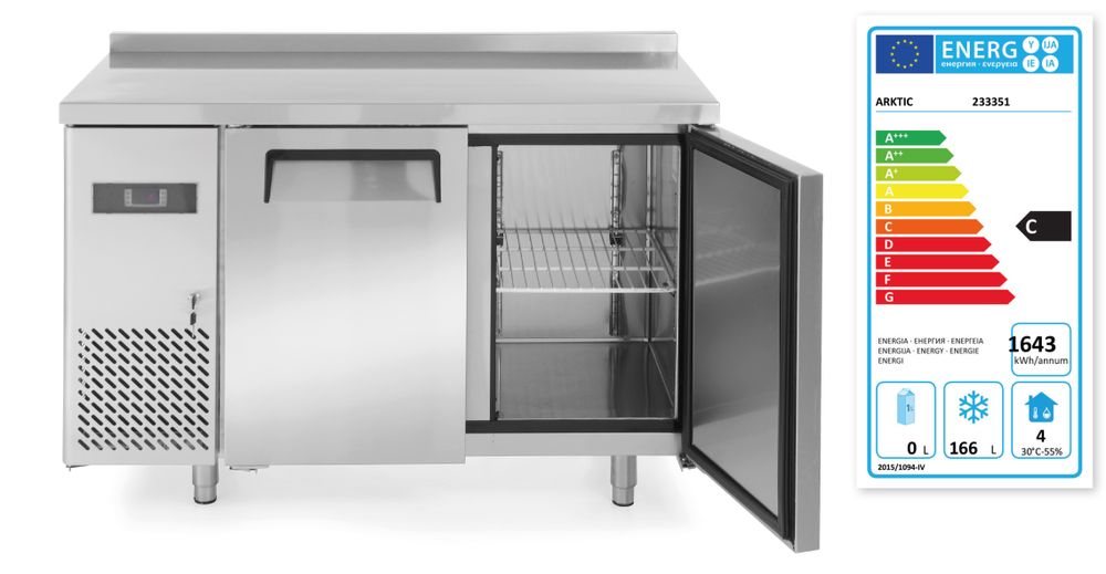 Congelatore a due porte Kitchen Line 220L, Arktic, Kitchen Line, 166L, 230V/550W, 1200x600x(H)886mm