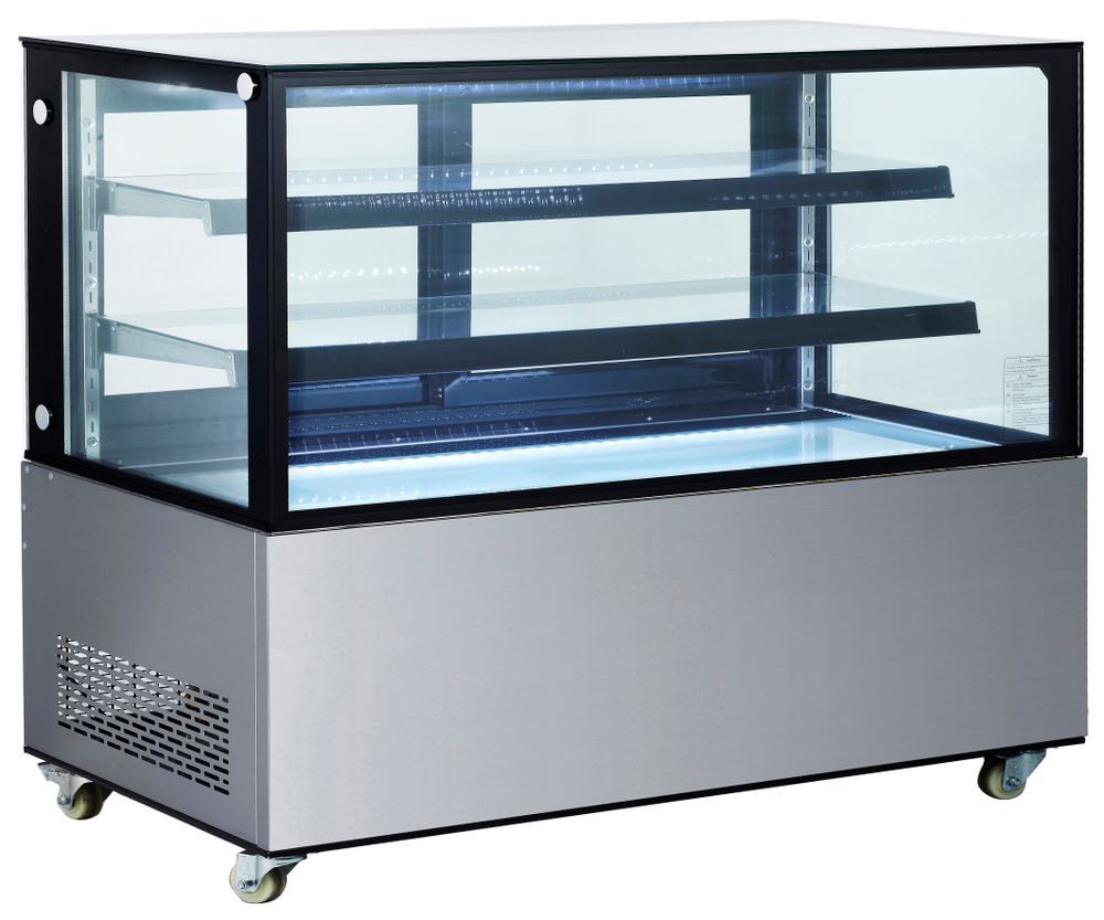 Vetrine refrigerate con 2 ripiani, Arktic, 510L, 230V/490W, 1524x677x(H)1230mm