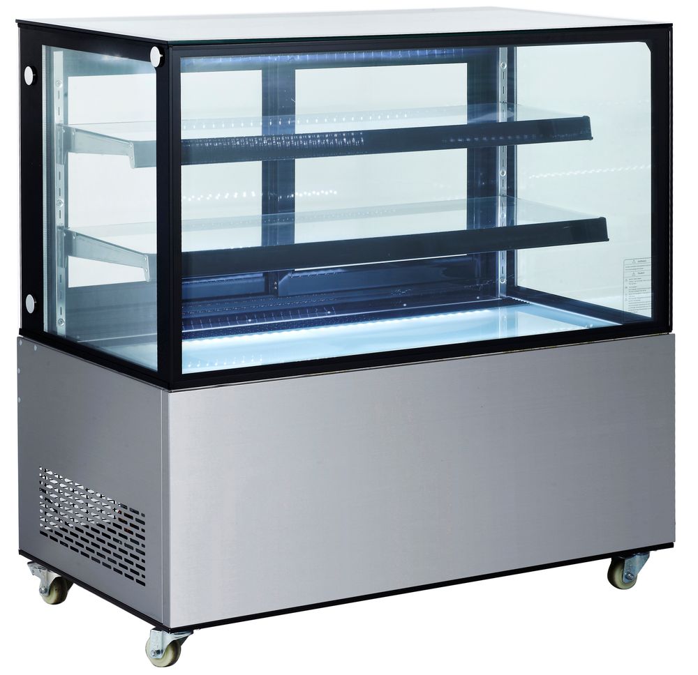 Vetrine refrigerate con 2 ripiani, Arktic, 410L, 230V/490W, 1224x677x(H)1230mm