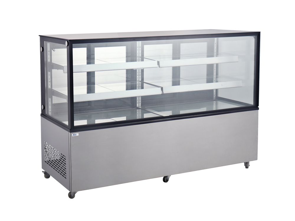 Vetrine refrigerate con 2 ripiani, Arktic, 610L, 230V/500W, 1824x677x(H)1230mm