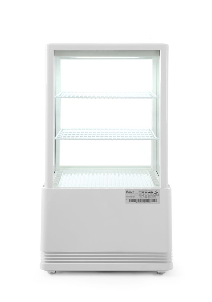 Vetrina da esposizione, 58 litri, Arktic, Bianco, 230V/170W, 452x406x(H)830mm