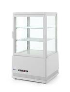 Vetrina da esposizione, 58 litri, Arktic, Bianco, 230V/170W, 452x406x(H)830mm