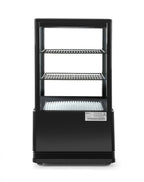 Vetrina da esposizione, 58 litri, Arktic, Nera, 230V/170W, 452x406x(H)830mm