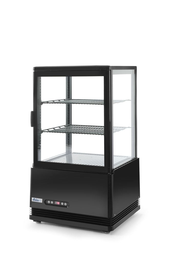 Vetrina da esposizione, 58 litri, Arktic, Nera, 230V/170W, 452x406x(H)830mm