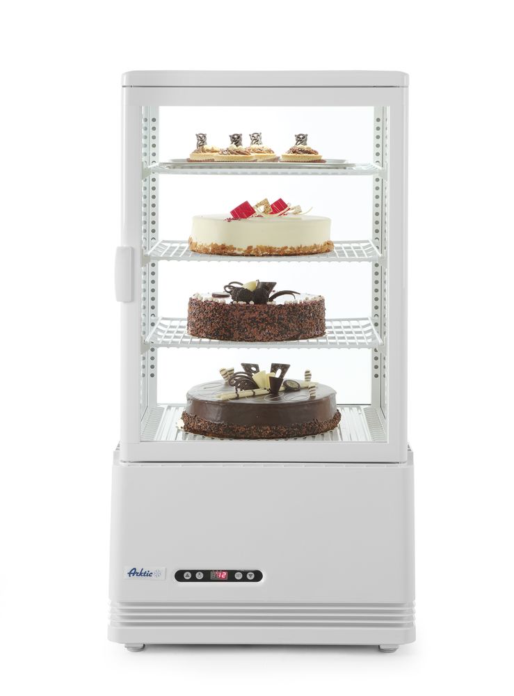 Vetrina da esposizione, 68 litri, Arktic, Bianca, 230V/170W, 444x397x(H)875mm