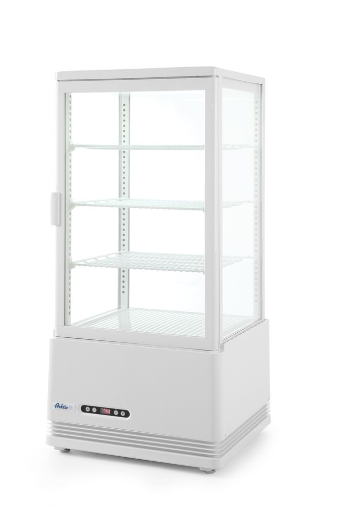 Vetrina da esposizione, 78 litri., Arktic, Bianco, 230V/170W, 444x397x(H)940mm