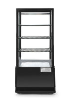 Vetrina da esposizione, 78 litri., Arktic, Nera, 230V/170W, 444x397x(H)940mm