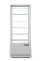 Vetrina da esposizione, 98 litri, Arktic, Bianca, 230V/210W, 444x397x(H)1100mm
