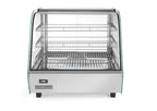 Vetrinetta da banco riscaldata, HENDI, 120 litri, 230V/1100W, 685x575x(H)680mm