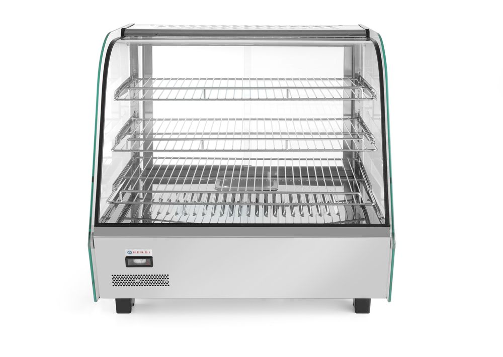 Vetrinetta da banco riscaldata, HENDI, 120 litri, 230V/1100W, 685x575x(H)680mm