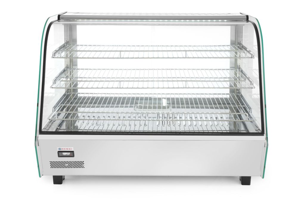 Vetrinetta da banco riscaldata, HENDI, 160 litri, 230V/1500W, 885x570x(H)680mm