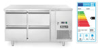 Banco frigorifero con due porte Profi Line 280L, Arktic, Profi Line, 230V/250W, 1360x700x(H)858mm