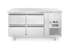 Banco frigorifero con due porte Profi Line 280L, Arktic, Profi Line, 230V/250W, 1360x700x(H)858mm