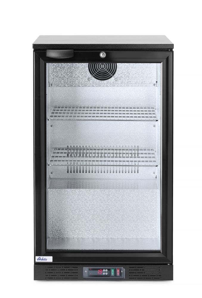 Frigorifero per barra posteriore a porta singola, Arktic, 103L, Nero, 220-240V/120W, 500x530x(H)865mm