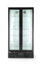 Frigorifero a doppia porta per bar posteriore, Arktic, 477L, Nero, 220-240V/365W, 900x530x(H)1820mm