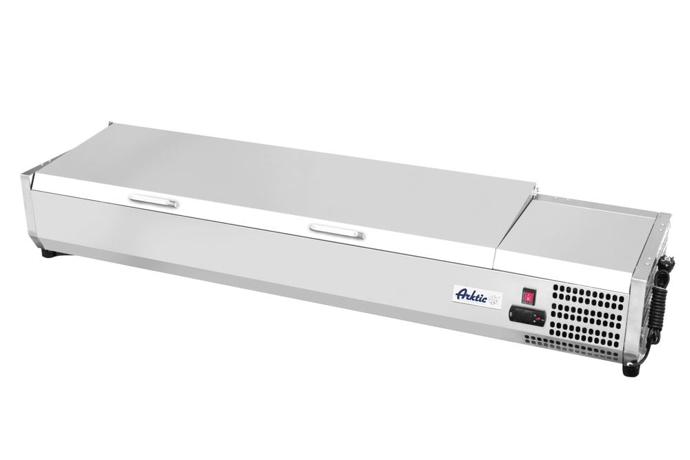 Vetrina refrigerata GN 1/3, Arktic, 9x GN 1/3, 230V/180W, 2005x420x(H)630mm
