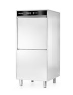 Lavastoviglie 50x60 per vassoi e pentole, a controllo elettronico, con sistema di dosaggio del detersivo e pompa di scarico, HENDI, 400V/7100W, 595x777x(H)1335mm