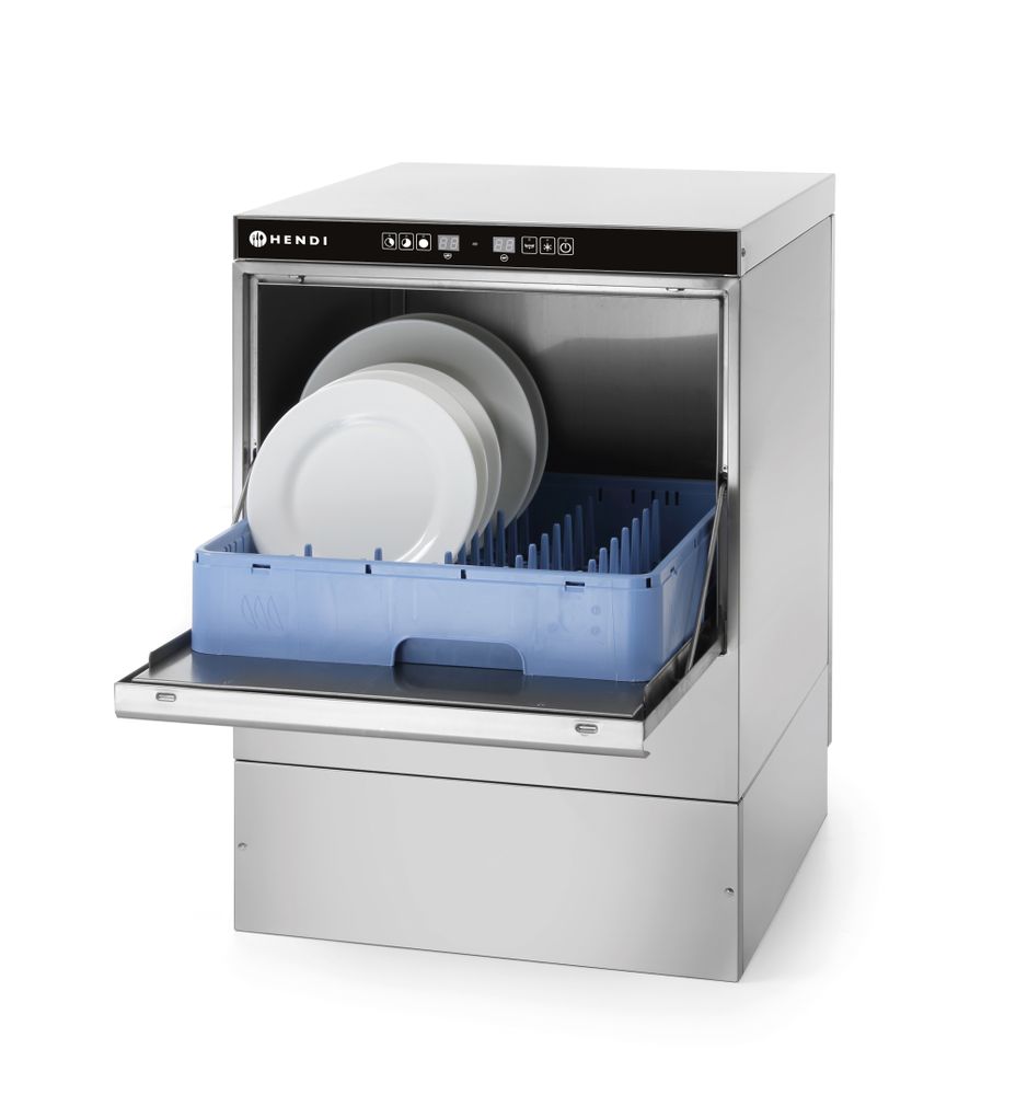 Lavastoviglie 50x50 - controllo elettronico, HENDI, 230V/3600W, 570x600x(H)830mm