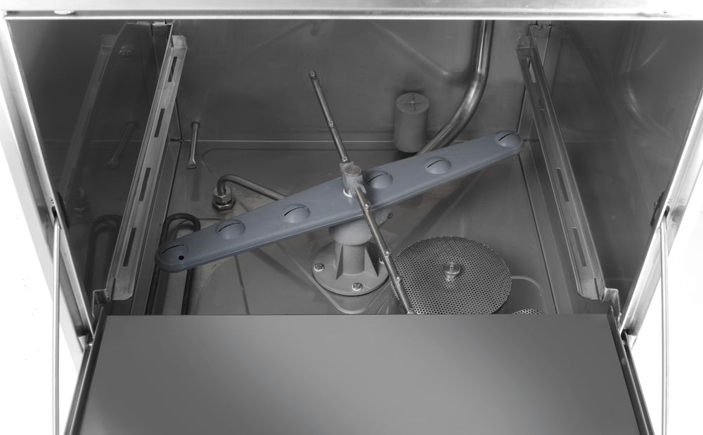 Lavastoviglie 50x50 - controllo elettronico, HENDI, 230V/3600W, 570x600x(H)830mm