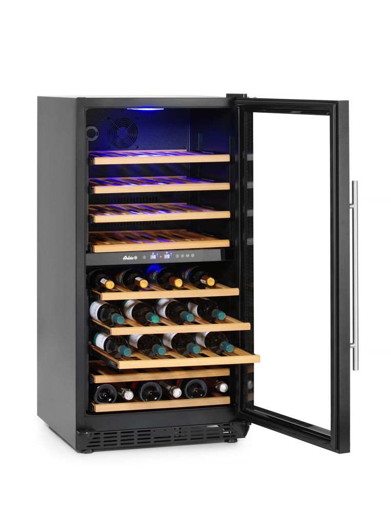 Cantinetta per vini, 2 zone, 72 bottiglie, Arktic, 232L, 220-240V/110W, 595x675x(H)1215mm