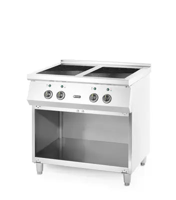 Cucina ad induzione con 4 piani cottura, HENDI