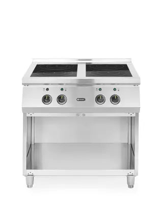Cucina ad induzione con 4 piani cottura, HENDI