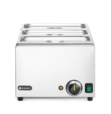 Set: Bain-marie HENDI RANGER + 3x GN 1/3 con coperchio., HENDI