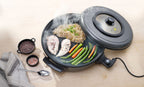 Padella da party, HENDI, pentola interna 400x(H)50mm, 230V/1400W, ⌀400x(H)190mm