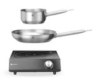 Set: piastra a induzione 3500W + pentola + padella, HENDI