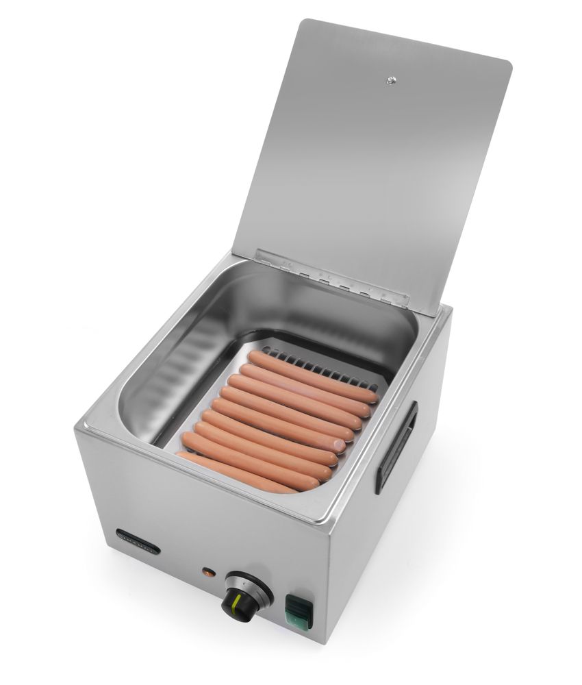 Scaldawürstel elettrico Kitchen Line 10 Litri, HENDI, Kitchen Line, 10L, 230V/1000W, 405x290x(H)254mm