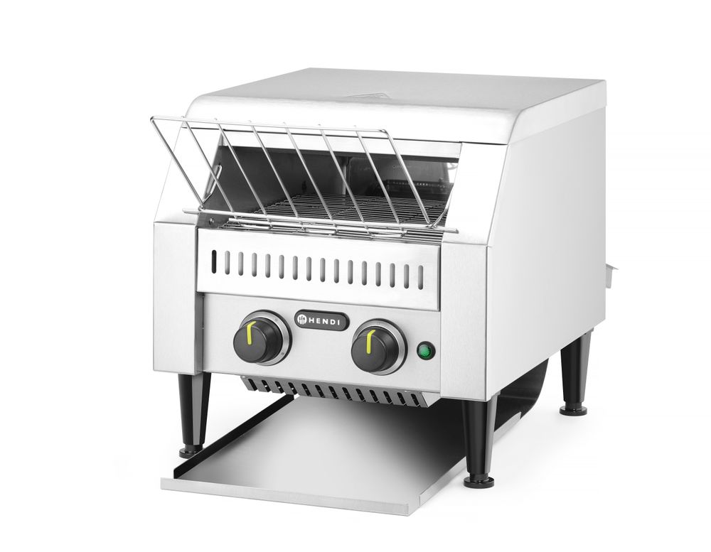 Tostapane a nastro doppio, HENDI, Argento, 230V/2240W, 418x365x(H)390mm