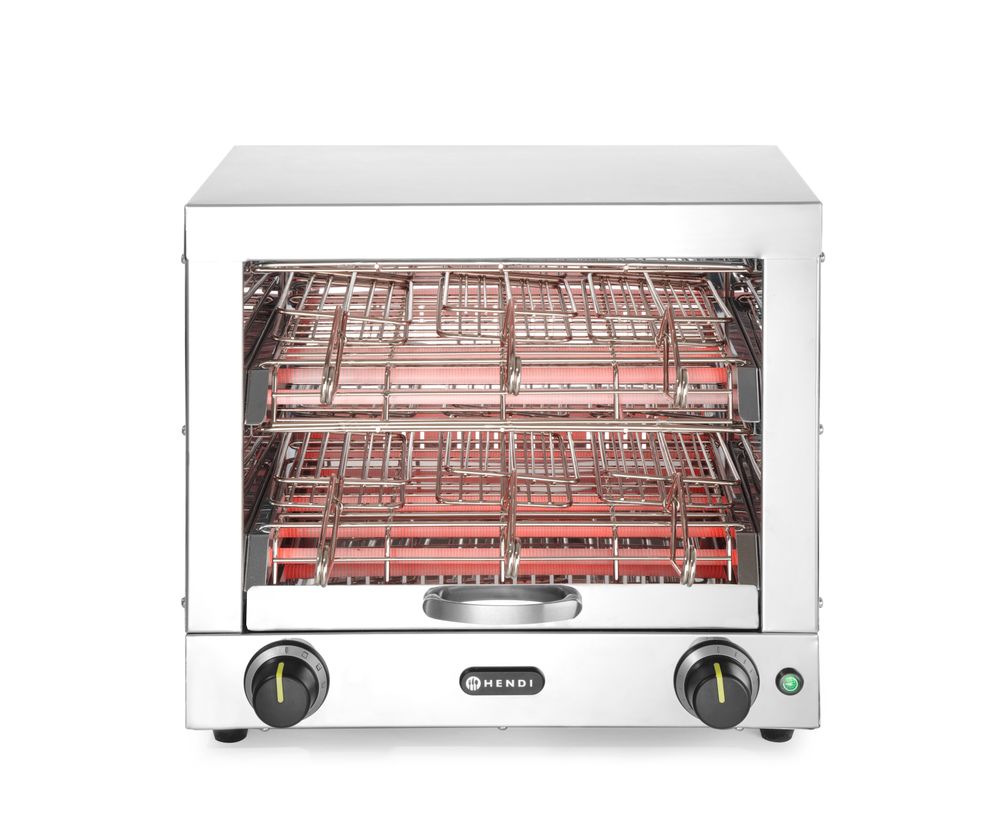 Tostapane con 6 pinze, HENDI, 230V/3000W, 450x390x(H)400mm