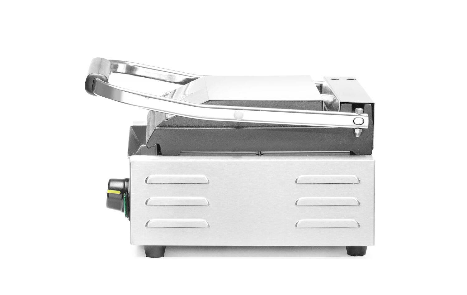 Grill a contatto- versone singola, HENDI, sopra rigata e sotto liscia