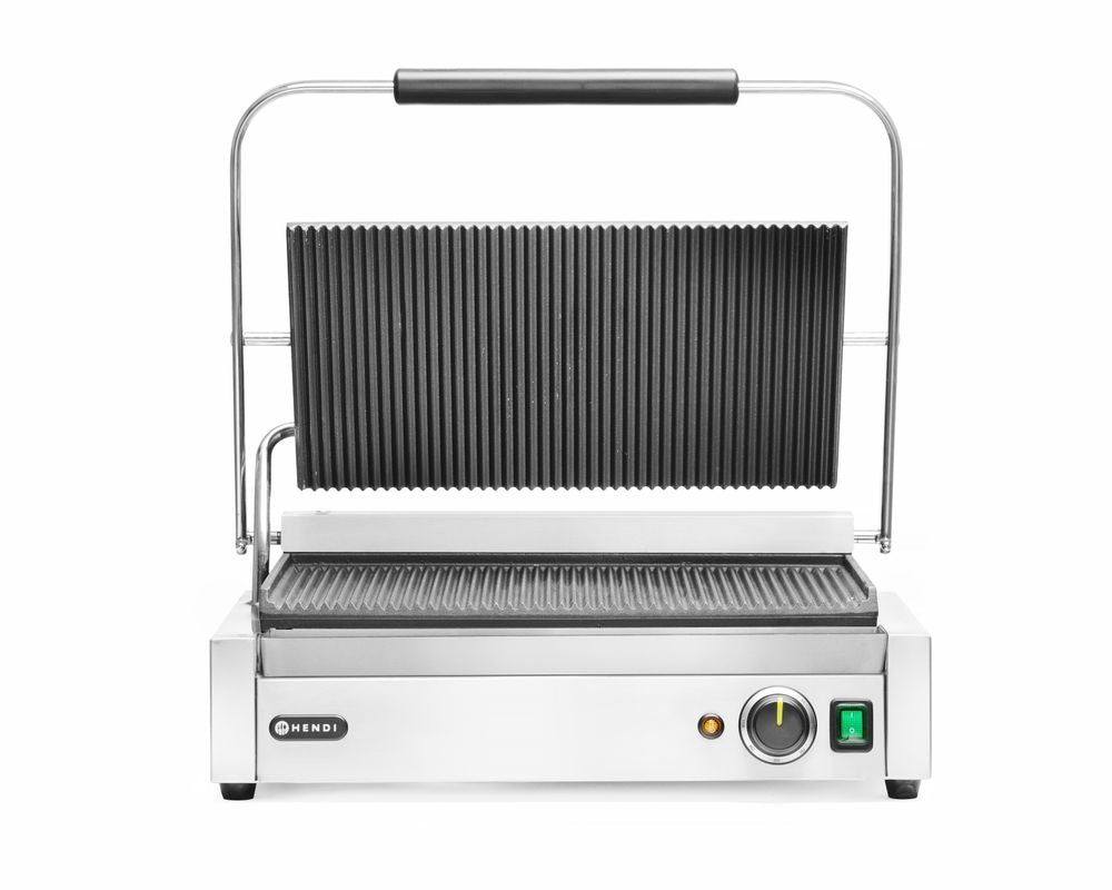 Griglia a contatto "Panini" XL, HENDI, 230V/2700W, 548x464x(H)231mm