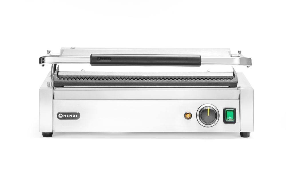 Griglia a contatto "Panini" XL, HENDI, 230V/2700W, 548x464x(H)231mm