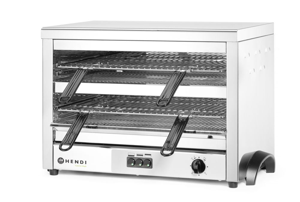 Salamandra al quarzo MAXI GN 1/1, HENDI, 400V/4500W, 682x528x(H)455mm