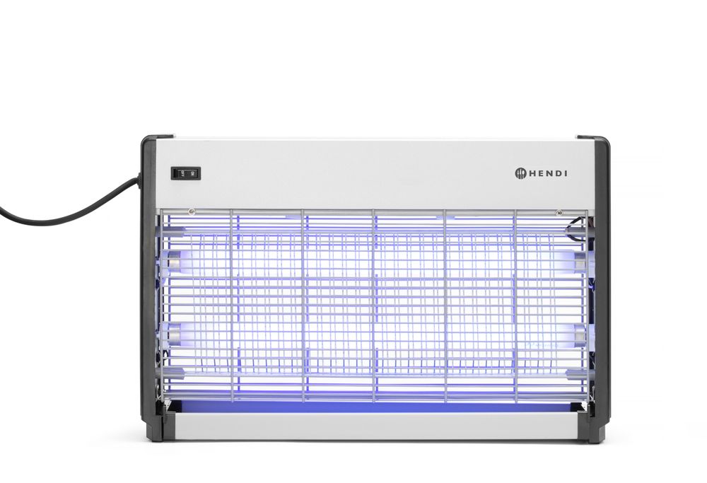 Apparecchio insetticida ad alto voltaggio, HENDI, Raggio d’azione: 100 m², 230V/40W, 515x104x(H)315mm