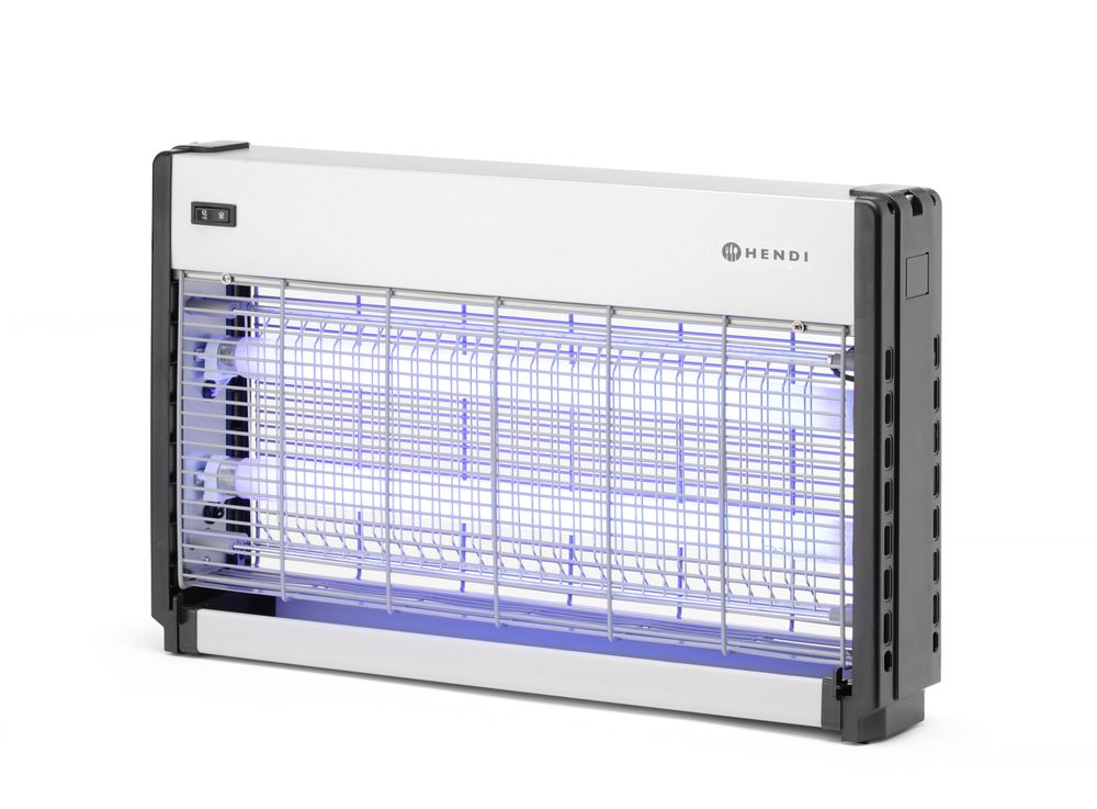 Apparecchio insetticida ad alto voltaggio, HENDI, Raggio d’azione: 100 m², 230V/40W, 515x104x(H)315mm