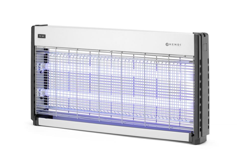 Apparecchio insetticida ad alto voltaggio, HENDI, Raggio d’azione: 150 m², 230V/45W, 655x90x(H)360mm