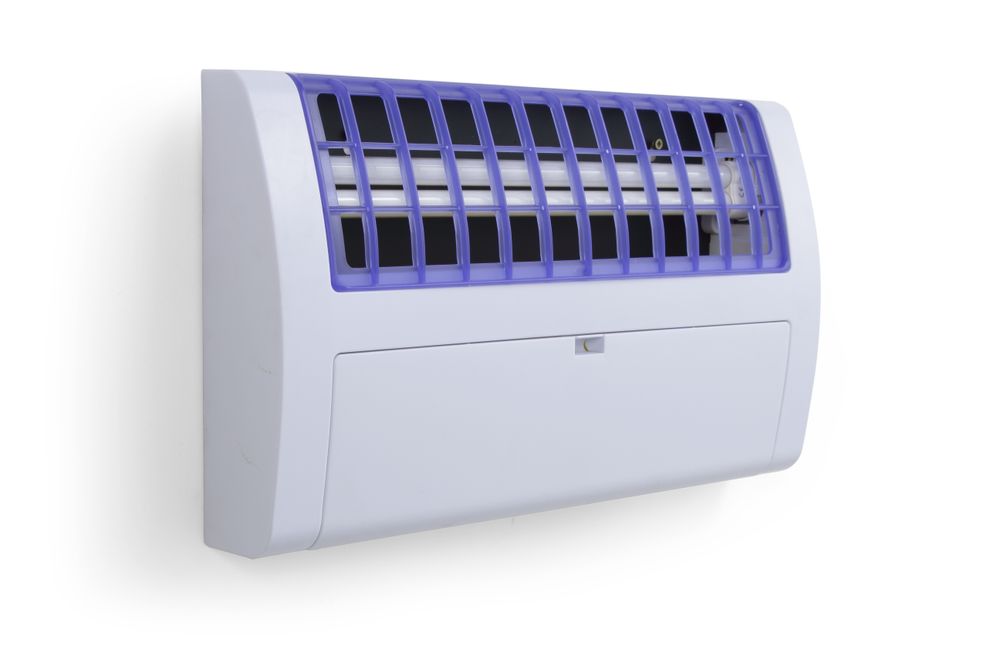 Apparecchio insetticida con foglio adesivo 120 m², HENDI, 230V/36W, 540x80x(H)281mm