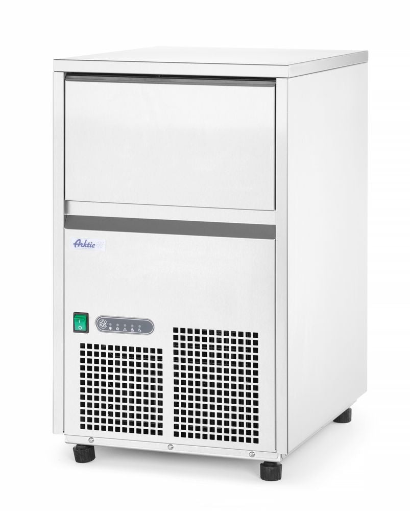 Fabbricatore di cubetti di ghiaccio, Arktic, Argento, 220-240V/385W, 380x520x(H)637mm